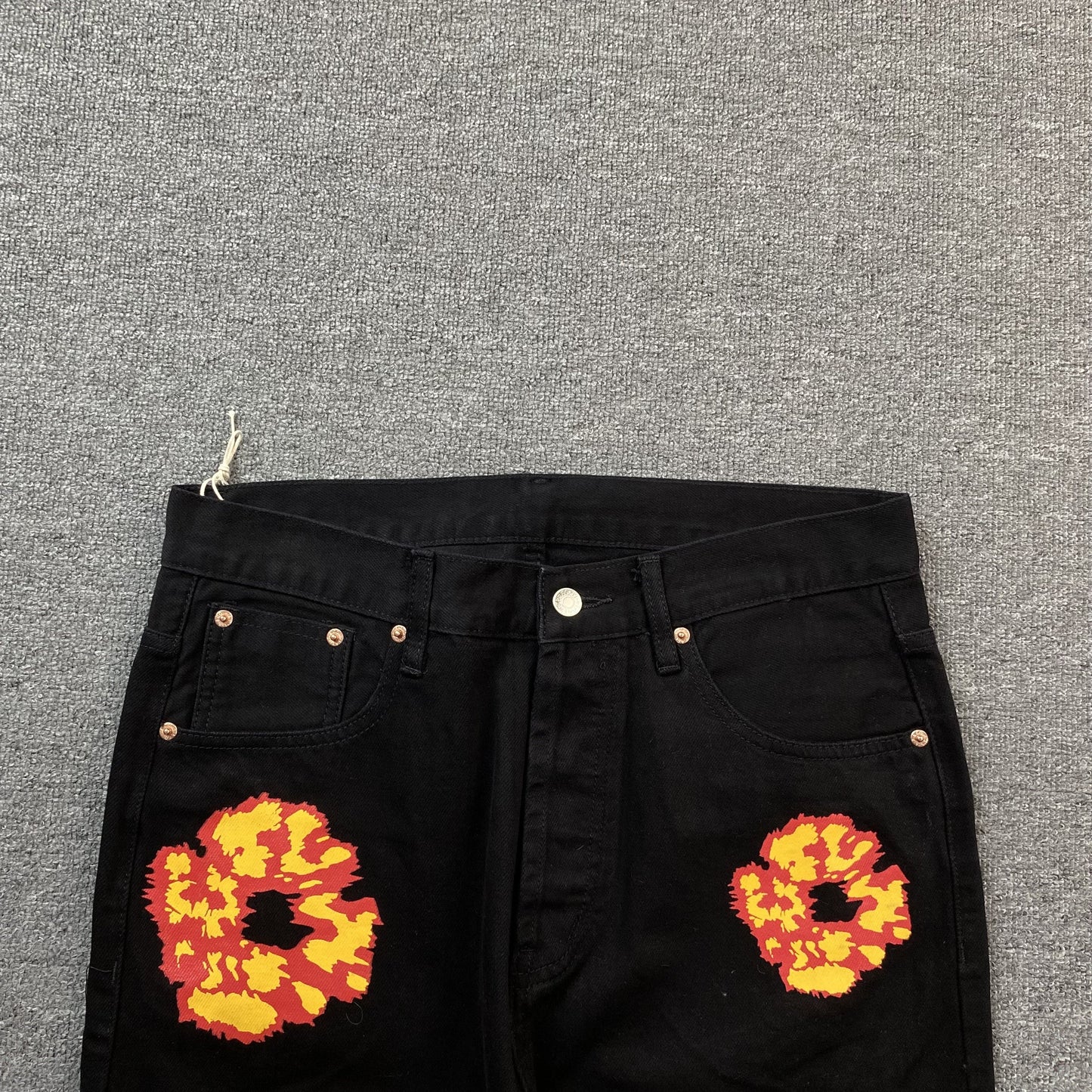 DENIM TEARS x OFFSET JEANS BLACK